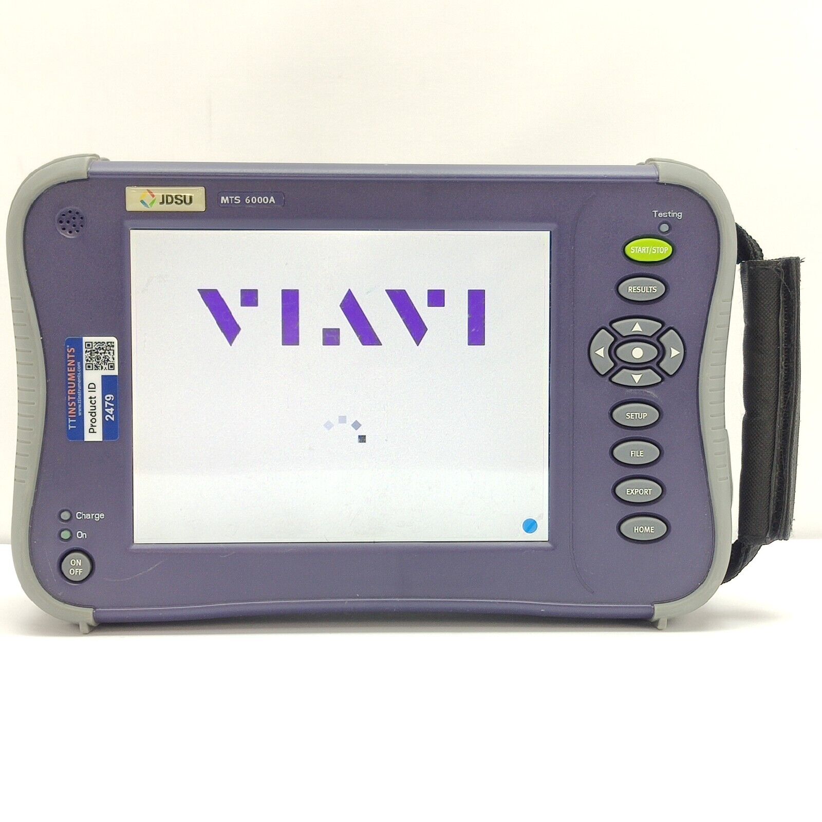 Viavi JDSU MTS 6000A V2 modular mainframe platform with 6300 module carrier, front view