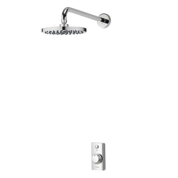 Aqualisa Visage Q Smart Shower Concealed With Fixed Head - Gravity Pumped