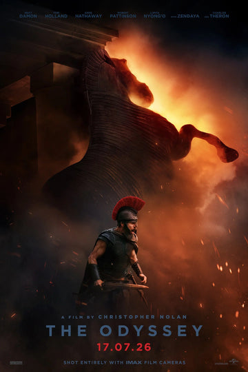 The Odyssey (2026) official poster — Christopher Nolan