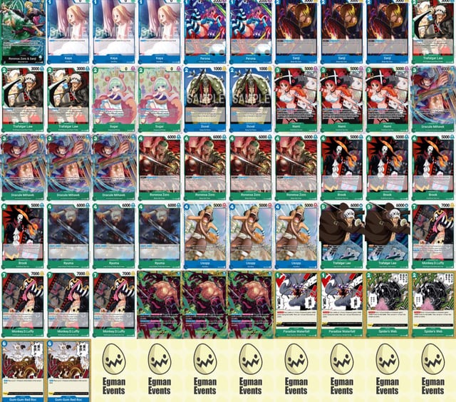 Zoro/Sanji st12 deck build help : r/OnePieceTCG